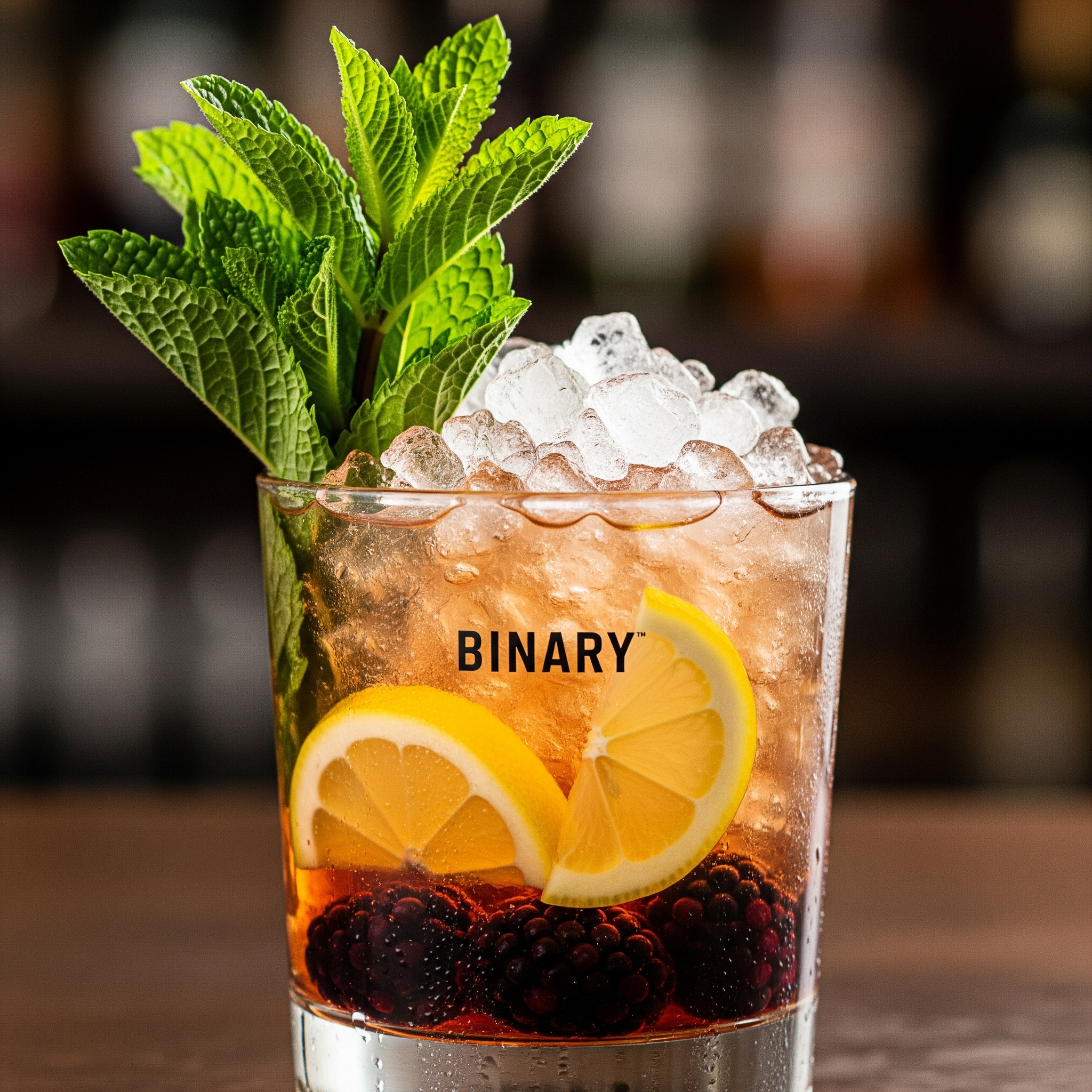The Binary Bourbon Smash